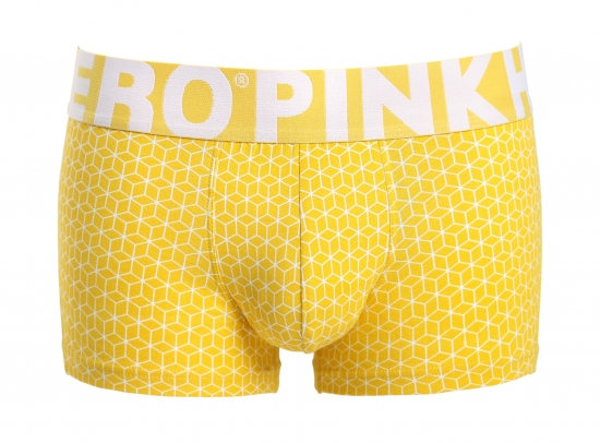 Мужские трусы Pink Hero желтые с сотами PH805-1