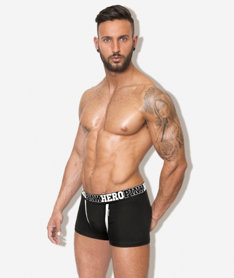 Мужские трусы Pink Hero черные PH1236-5