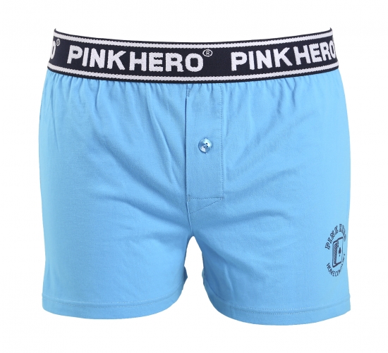 Мужские трусы Pink Hero голубые удлиненные PH1279-8