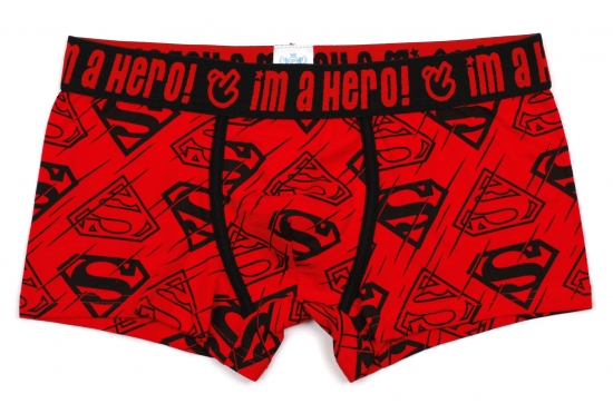 Мужские трусы Pink Hero красные Superman PH1250-3