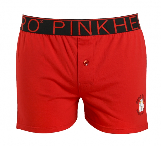 Мужские трусы Pink Hero красные удлиненные PH1279-2